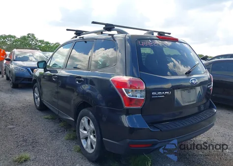 2016 Subaru Forester 2.5I Premium из США, поврежденный, VIN JF2SJADC5GH406630